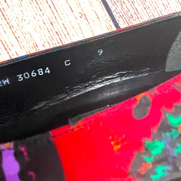 STUART WEITZMAN VINTAGE ‘80s multicolored heels Size 9 - Picture 11 of 11